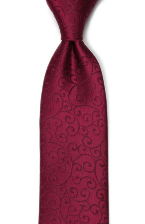 SNAZZY Dark red corbata