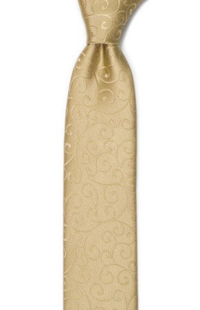 SNAZZY Gold corbata para niños medianos