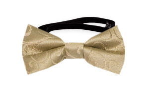 SNAZZY Gold pajarita bebé