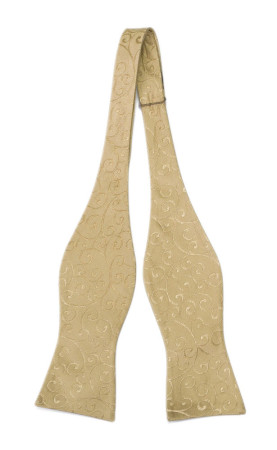 SNAZZY Gold pajarita sin atar