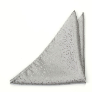 SNAZZY Silver pañuelo de bolsillo