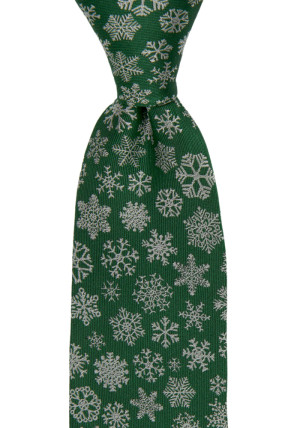 SNOFLINGA Green corbata