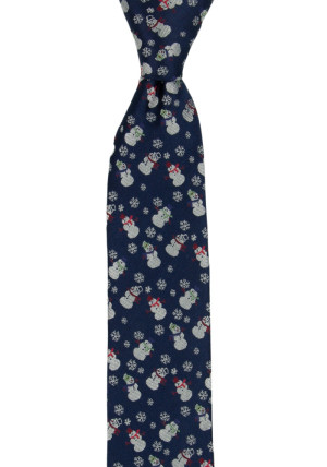 SNOWFALLEN BLUE corbata para niños medianos