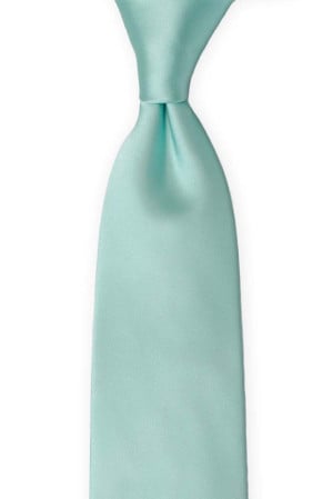 SOLID Aquamarine turquoise corbata