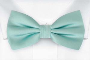 SOLID Aquamarine turquoise pajarita
