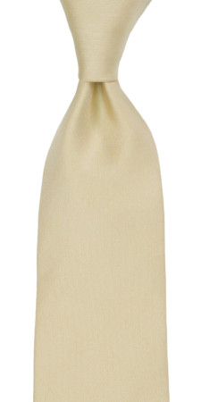 SOLID Champagne corbata