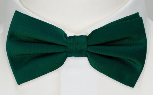 SOLID Dark green pajarita