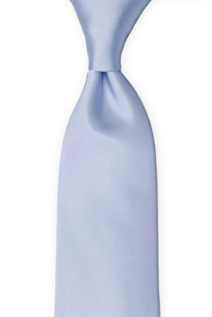 SOLID Ice blue corbata