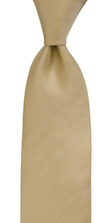 SOLID Khaki corbata