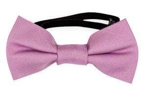 SOLID Lavender Pink pajarita bebé