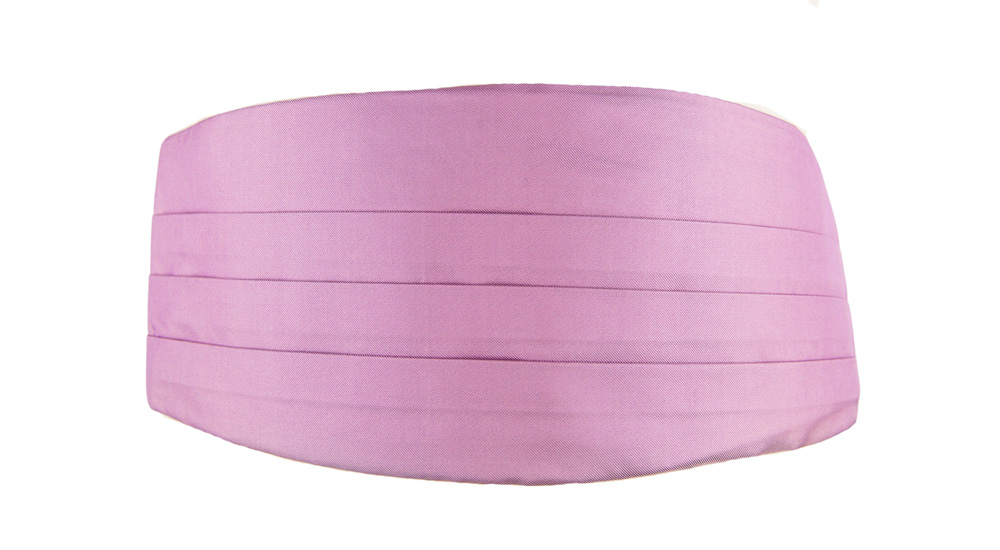 SOLID Lavender Pink fajín