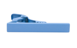 Solid Light blue alfiler de corbata