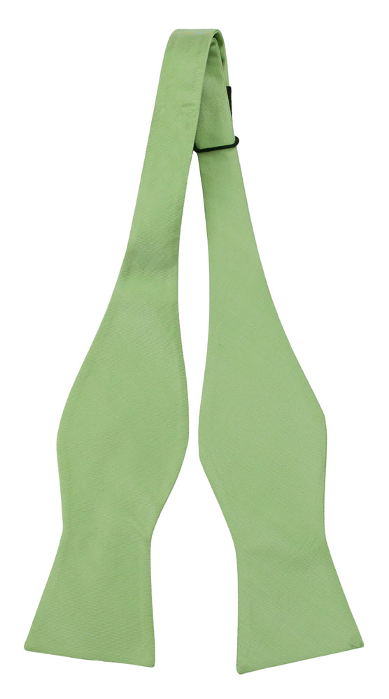 SOLID Light green pajarita sin atar
