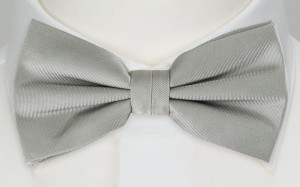 SOLID Light grey pajarita