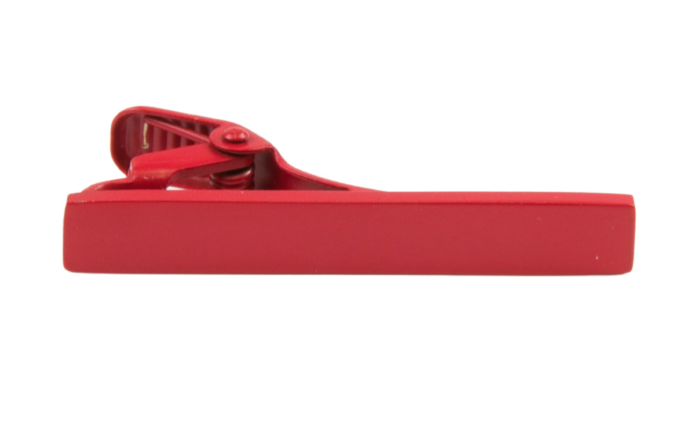 Solid Light red alfiler de corbata