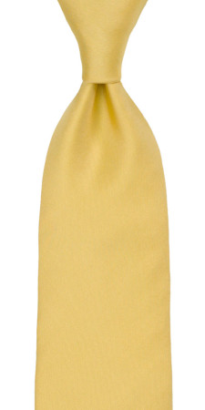 SOLID Light yellow corbata