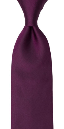SOLID Magenta corbata
