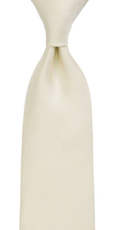 SOLID Off white corbata
