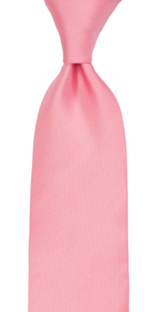 SOLID Pink corbata