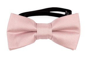 Solid Powder Pink pajarita bebé
