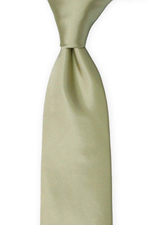 SOLID Sage green corbata