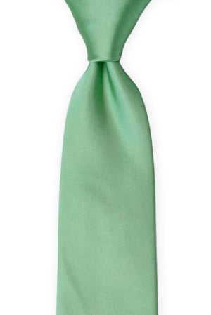SOLID Seafoam turquoise corbata