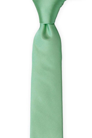 SOLID Seafoam turquoise corbata para niños medianos