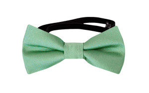 SOLID Seafoam turquoise pajarita bebé