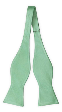 SOLID Seafoam turquoise pajarita sin atar