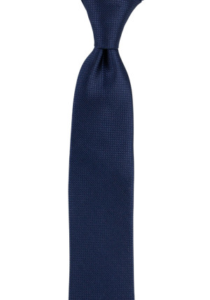 Solitary Navy corbata para niños medianos