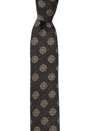 SPEAKLOUDER BROWN corbata delgada