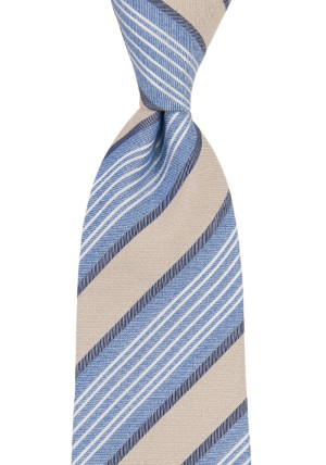 SPONTANEOUSSTRIPES FAWN BEIGE corbata