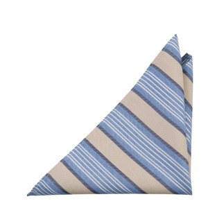 SPONTANEOUSSTRIPES FAWN BEIGE pañuelo de bolsillo