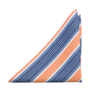 SPONTANEOUSSTRIPES ORANGE pañuelo de bolsillo