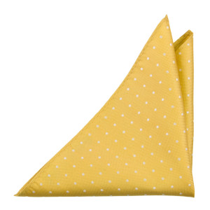 SPOTONDOT YELLOW pañuelo de bolsillo