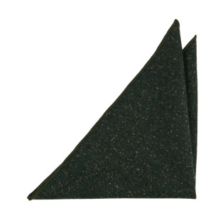 SPRACKLIG DARK GREEN pañuelo de bolsillo