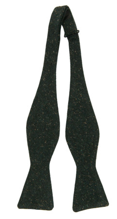 SPRACKLIG DARK GREEN pajarita sin atar