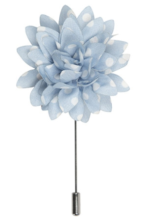 Star sky blue pin de solapa