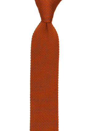 STIMMA Orange corbata delgada
