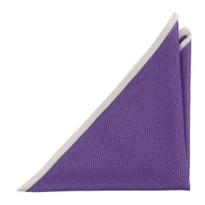 STIMMA Purple pañuelo de bolsillo
