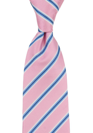 STRAIGHTONSTRIPE PINK corbata