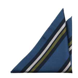 STRIPEDOUT SLATE BLUE pañuelo de bolsillo