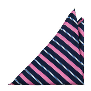 STRIPEFORWARD PINK pañuelo de bolsillo