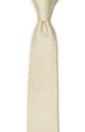 SWANKY Champagne corbata para niños medianos