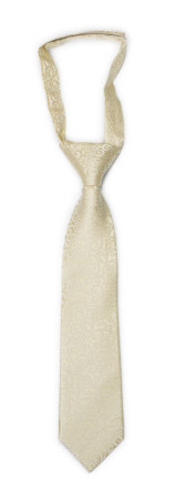 SWANKY Champagne corbata pequeña pre-atada niño