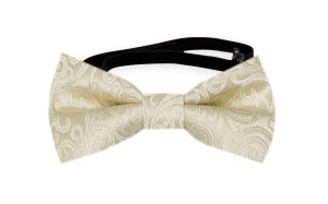 SWANKY Champagne pajarita bebé