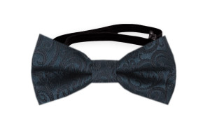 SWANKY Dark blue pajarita bebé