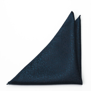 SWANKY Dark blue pañuelo de bolsillo