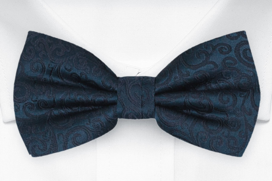 SWANKY Dark blue pajarita para niños