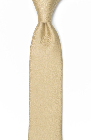 SWANKY Gold corbata delgada